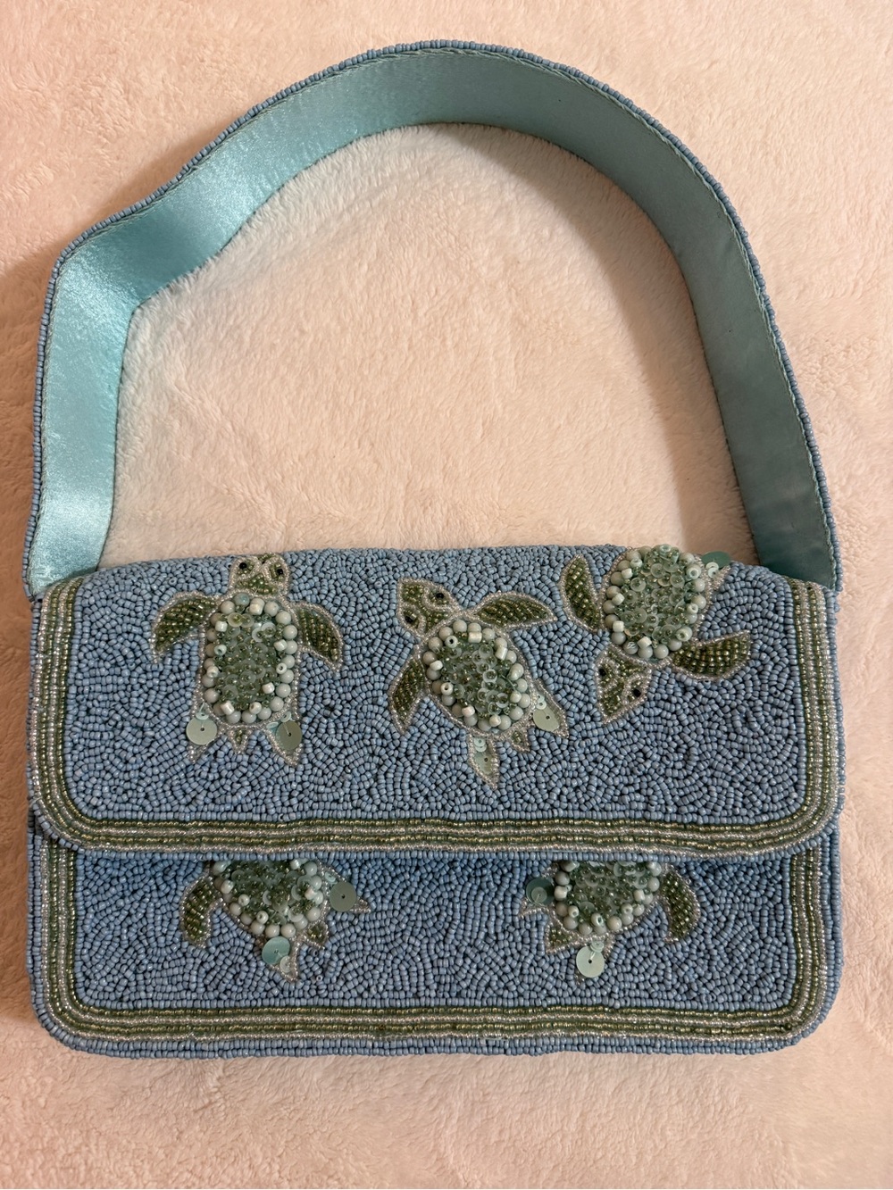 Beaded Turtle Bag - viral bag